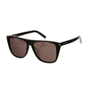 Saint Laurent Black and Brown Sunglasses